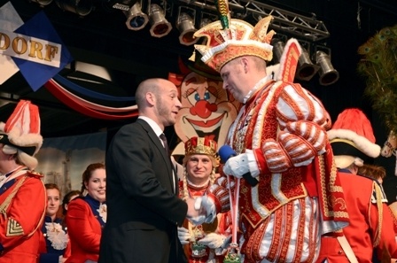 Andreas Heller und Prinz Dirk II